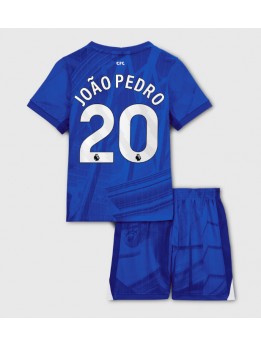 Chelsea Joao Pedro #20 Replika Hemmakläder Barn 2025-26 Kortärmad (+ byxor)